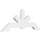 Ekena Millwork Vanguard Architectural Grade PVC Gable Bracket, 48"W x 18"H x 2"D x 4"F, 9/12 Pitch GBP048X18X0204VAN00 - alternate 1